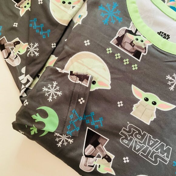 CUDDL DUDS "Star Wars" Boy's 2 Pc Pajama Set NWOT Size L - Picture 4 of 5